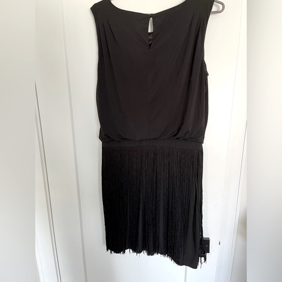 Tristan Tasselled Black Dress - Picture 1 of 6